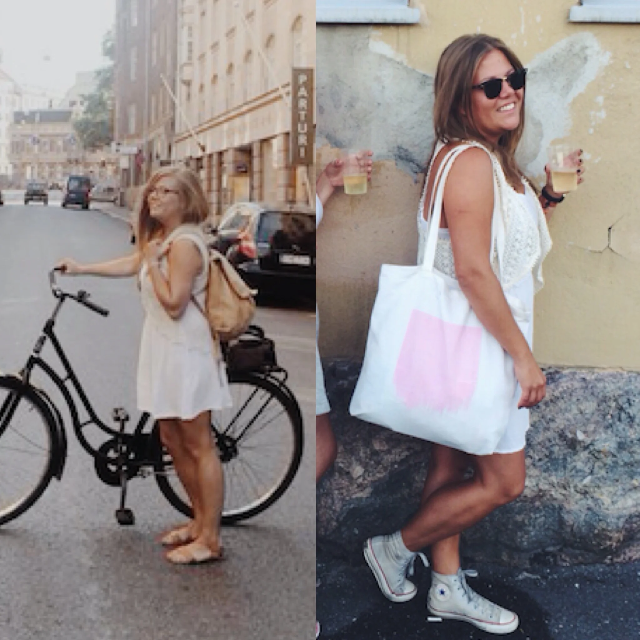 2014 // 2015: Tämän kuvaparin nimi on EVERY GIRL MUST OWN TWO IDENTICAL LACE VESTS BECAUSE WHAT WOULD SHE DO WITHOUT THEM.