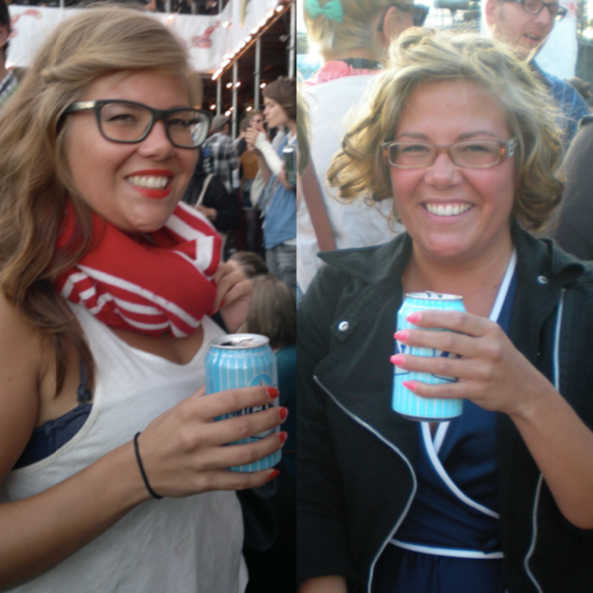 2011 // 2009. Tämän kuvaparin nimi on GENUINE LONKERO, GENUINE SMILE. Tuossa oikeanpuoleisessa kuvassa muuten, jossa minulla on ylläni kirppikseltä ostettu 70-luvun teryleenimekko, toivun parhaillani Britney meltdown -vuodestani: menin neljänä päivänä peräkkäin kampaajalle ja leikkasin piiiitkän tukkani päivä kerrallaan lyhyemmäksi, ja koska siitä tuli tosi tosi lyhyt ja tosi tosi hirveä, menin kurjuuteni maksimoimiseksi seuraavalla viikolla takaisin ja otin siihen vielä permiksen. (Tässä se on jo kasvanut aika pitkäksi.)