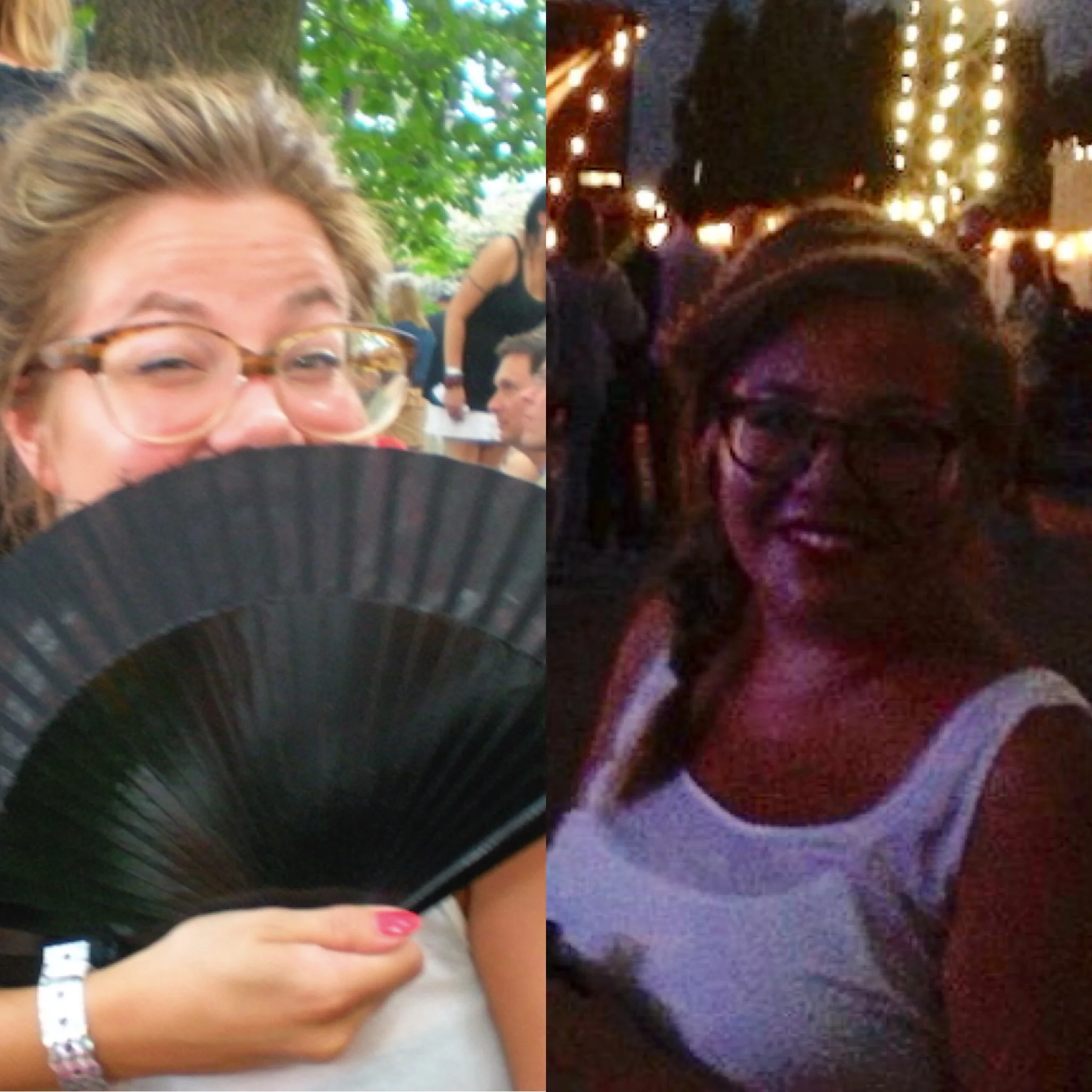 2010 // 2013. Tämän kuvaparin nimi on AMAZING CLOTHES AND PHOTO QUALITY. (Minulla on muuten tämän kuvan perustella ollut tuo sama kahden euron viuhka Flow’ssa mukana jo yhdeksän vuotta.)