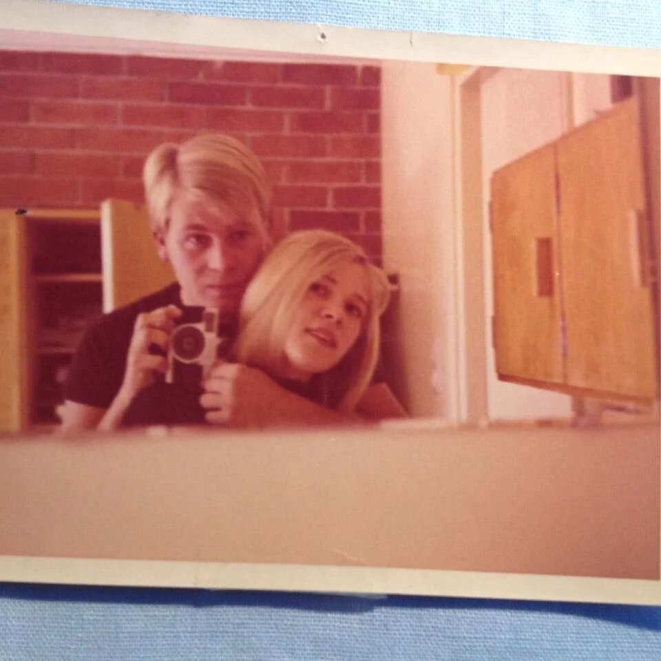 Iskä ja äiti vuonna 1969.