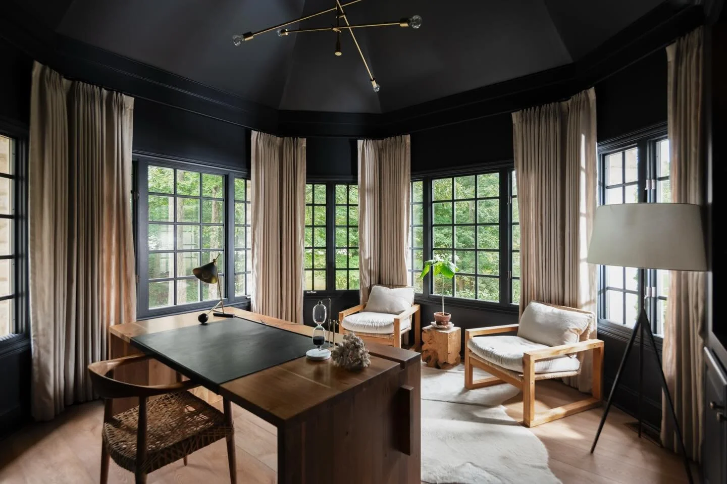 The office. Before and after. Design by @abbyguild photo by @katehorgan