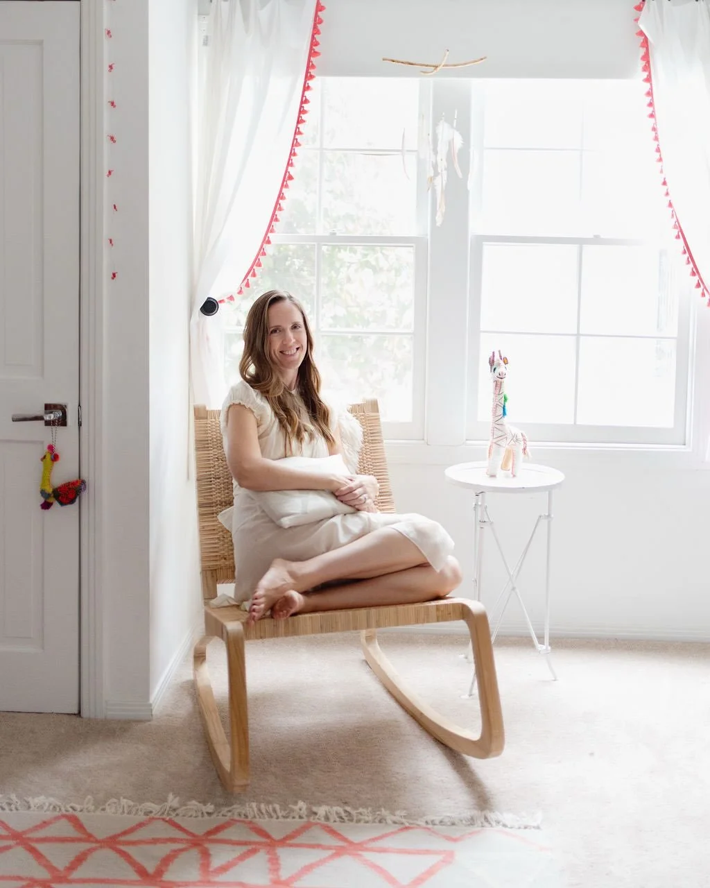 The nursery. Design by @abbyguild  photos by @hylahhedgepeth