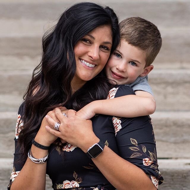 A mama and her boy 💙