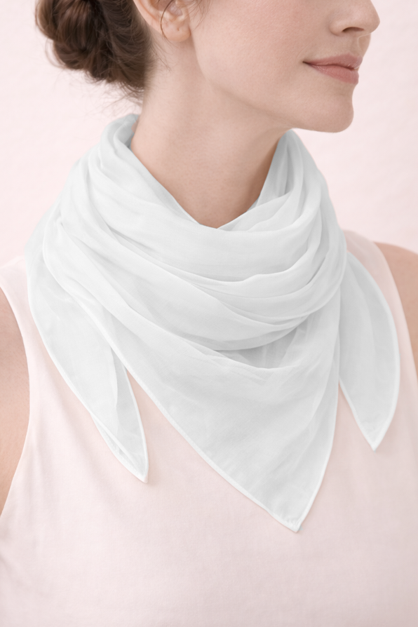Isabelle Chiffon Square - WAC12