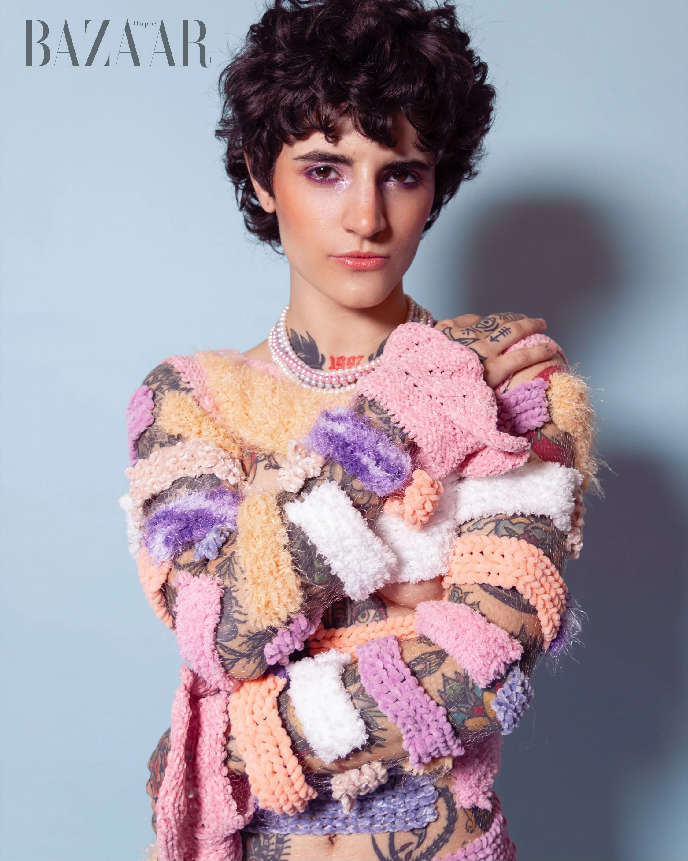  “Cloud Nine” For Harper’s Bazaar Vietnam  Model: Vas Halastras  Photographer: Dasha Semyonova  Stylist: Cara Benevenia  Makeup: Samson Smith  Styling Assistant: Gabrielle Brosnan  Photography Assistant: Maria Drametenos 