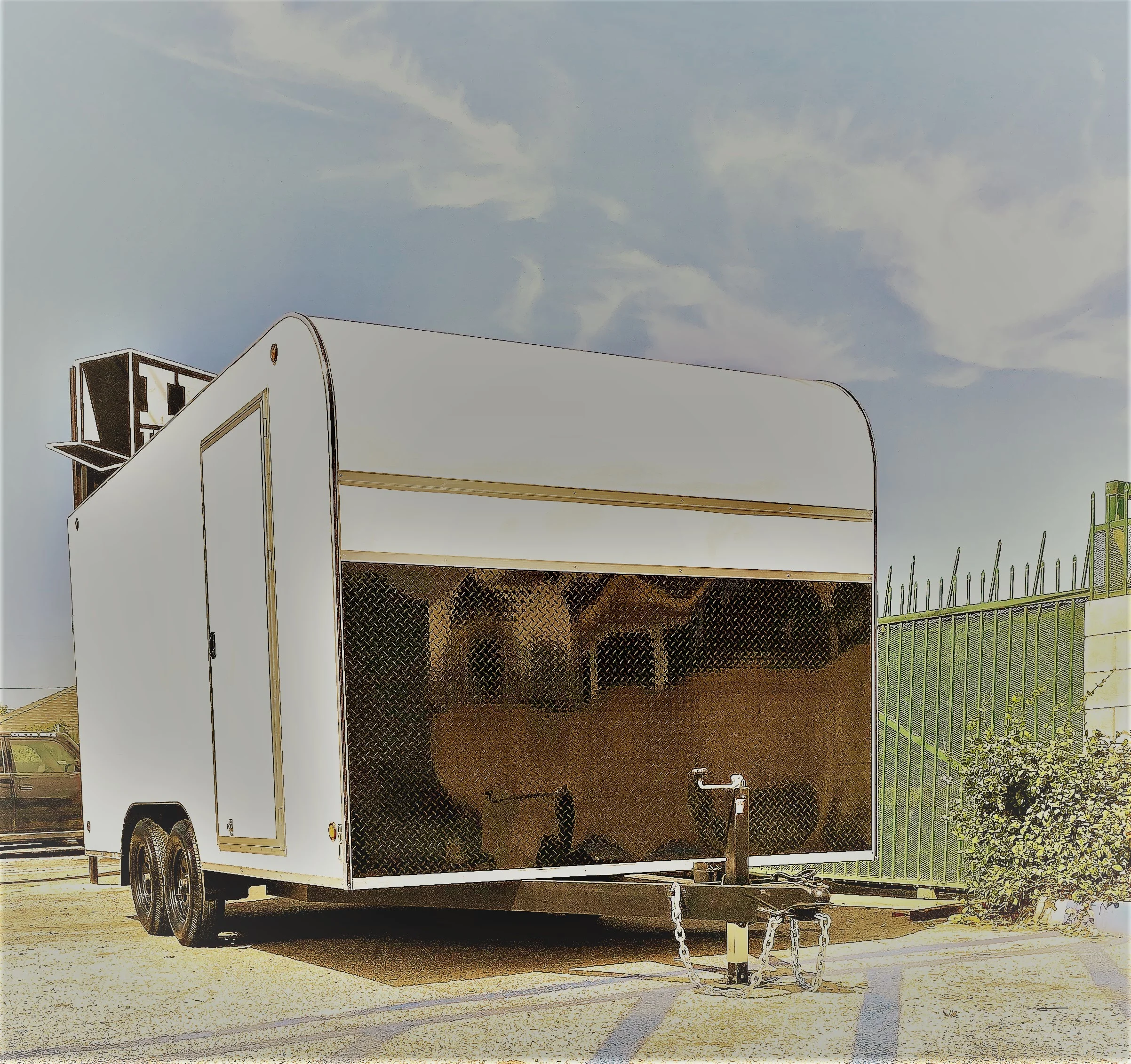 8.5'x16'x7.4' ENCLOSED