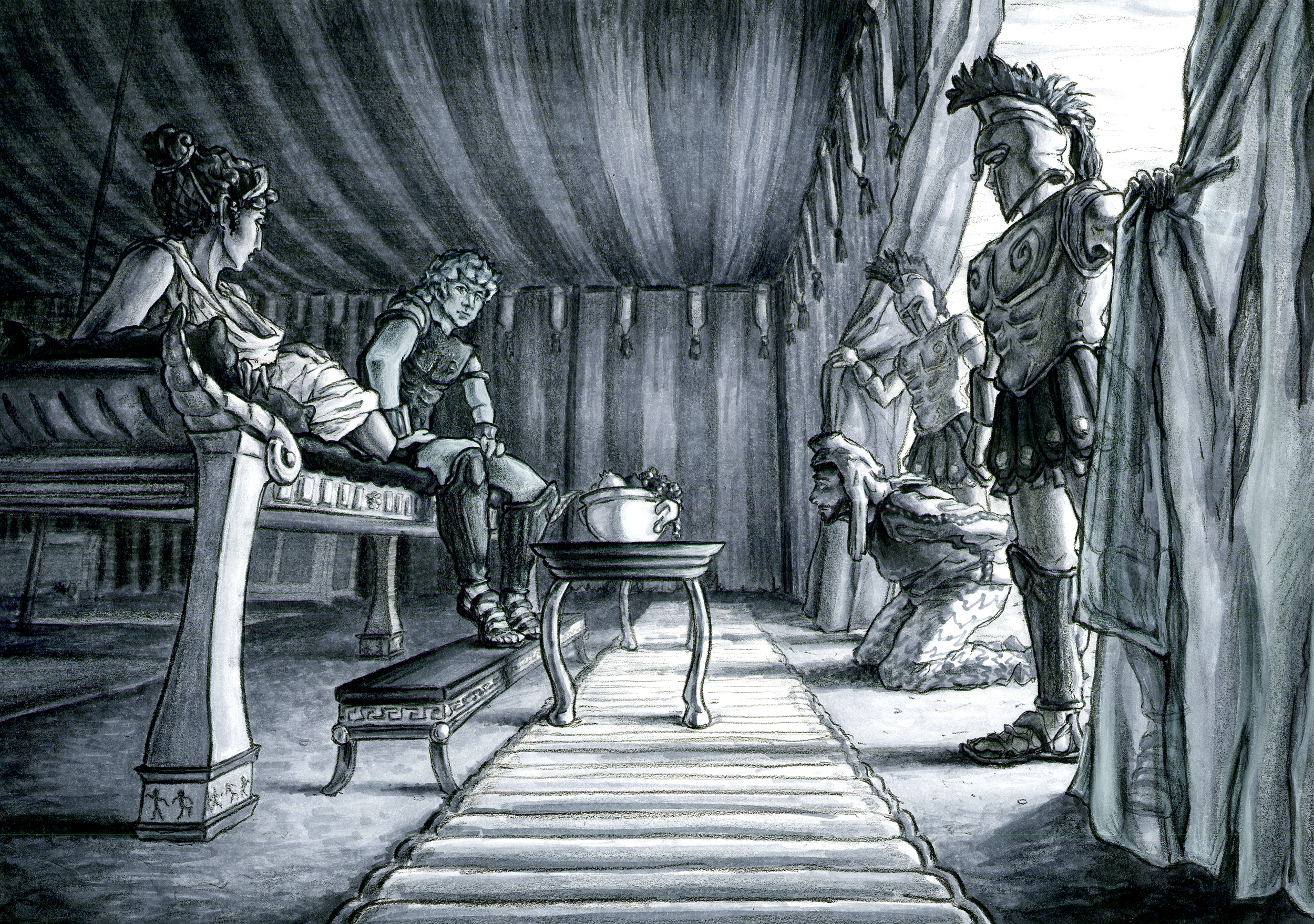 Interruption at the Greek’s Tent