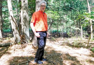 On a winter’s night 20 years ago in Northwest Woods, Charles Yoder discovered everything he was looking for as a painter.