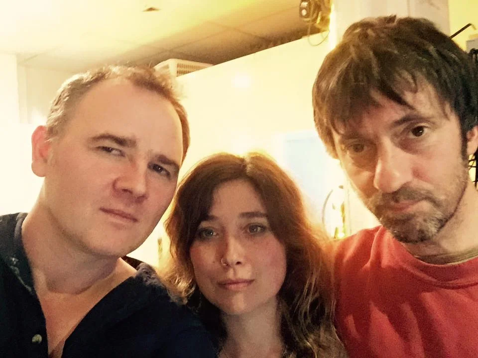 Me Lisa Knapp & Graham Coxon in da studio