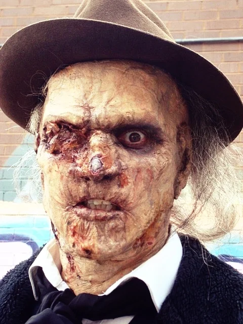  Makeup design by me, foam latex prosthetics by me. 