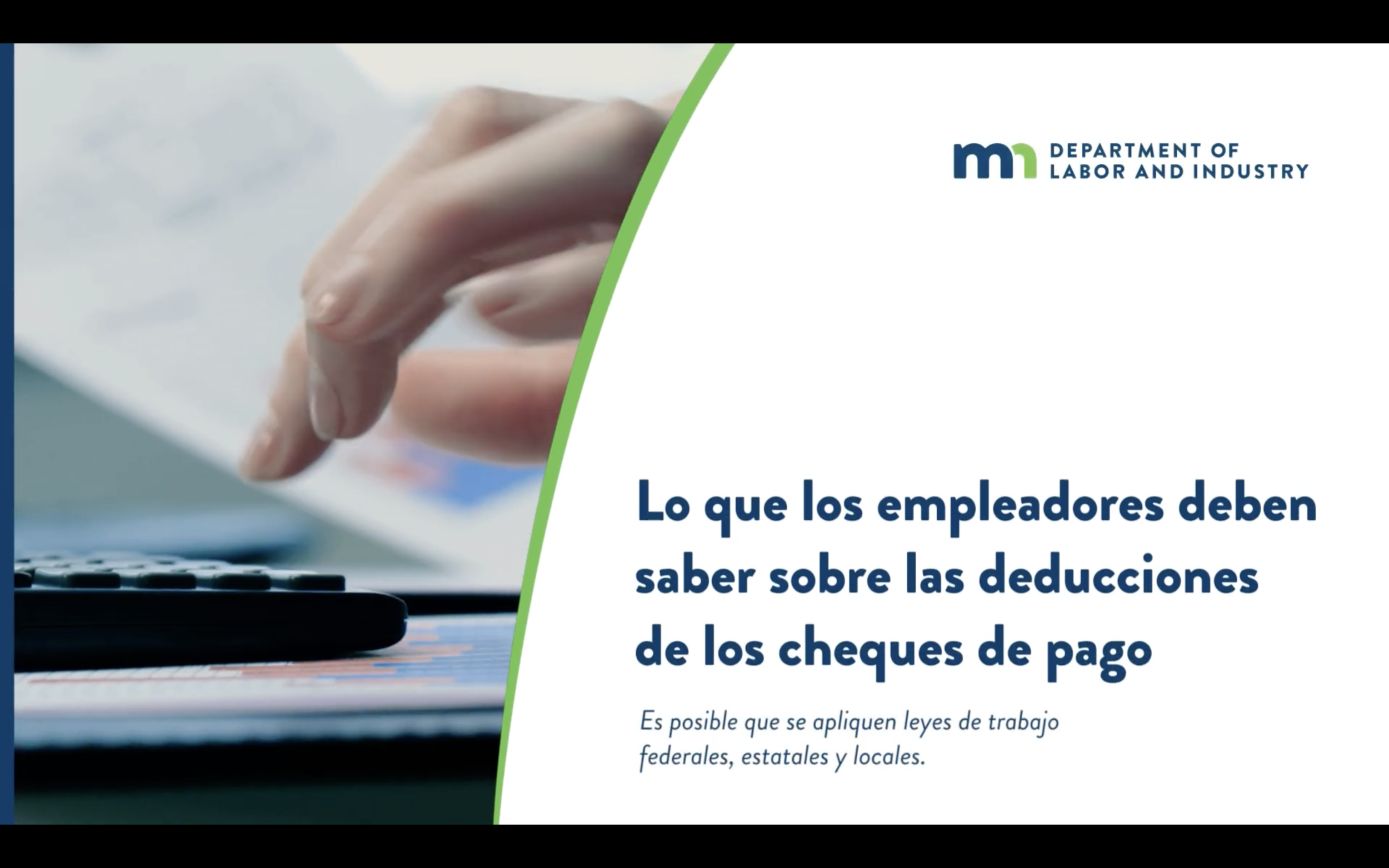 Deducciones del salario o pago de un empleado