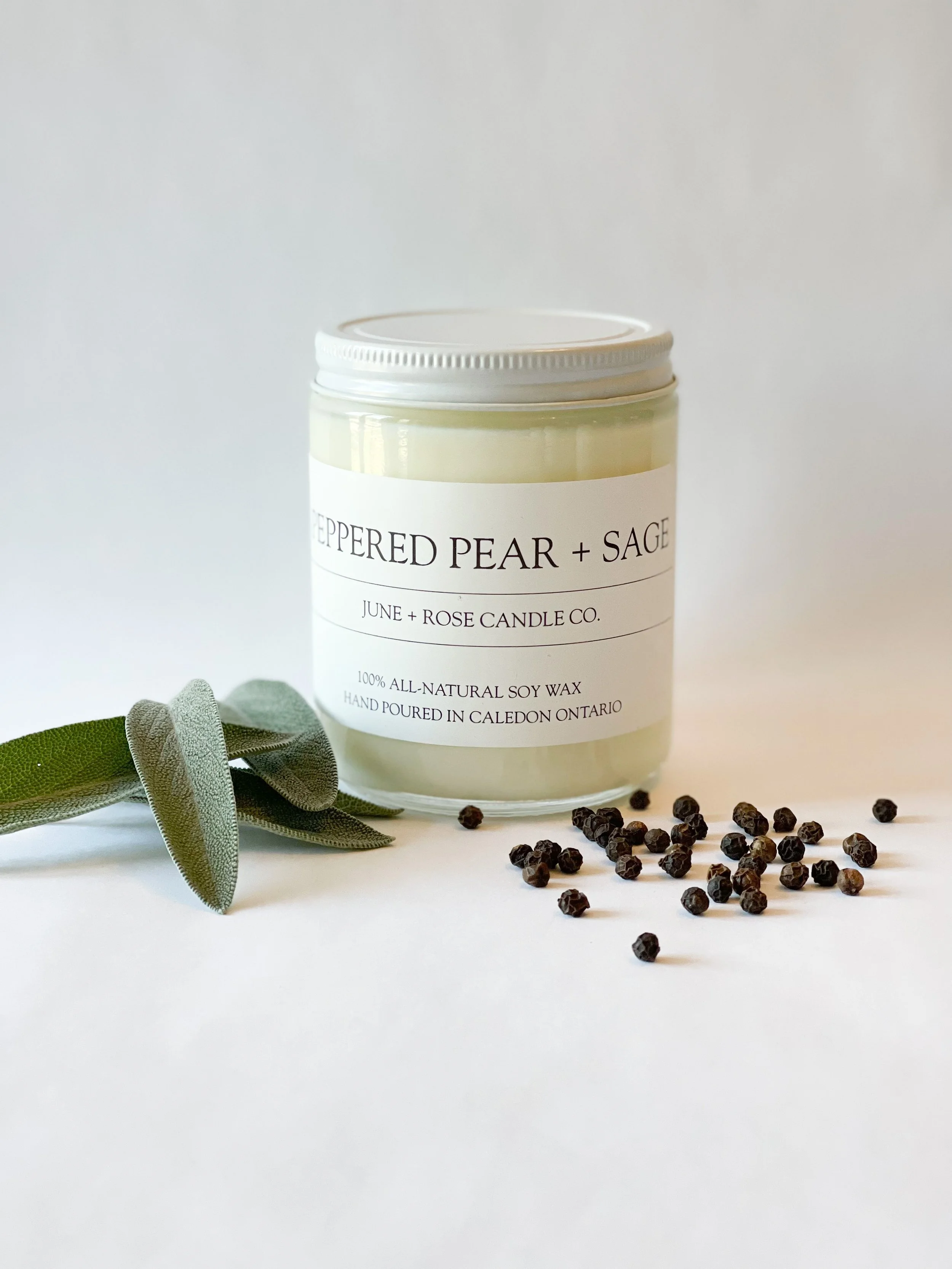 PEPPERED PEAR + SAGE