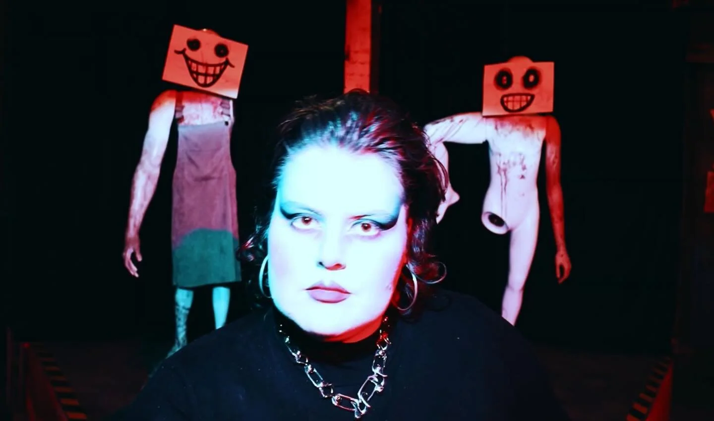 Have y&rsquo;all been haunting the morgue? 

Stills from my new music video for HAUNT THE MORGUE. Video by @yourlocalvamp 

#alt #performer #music #altpop