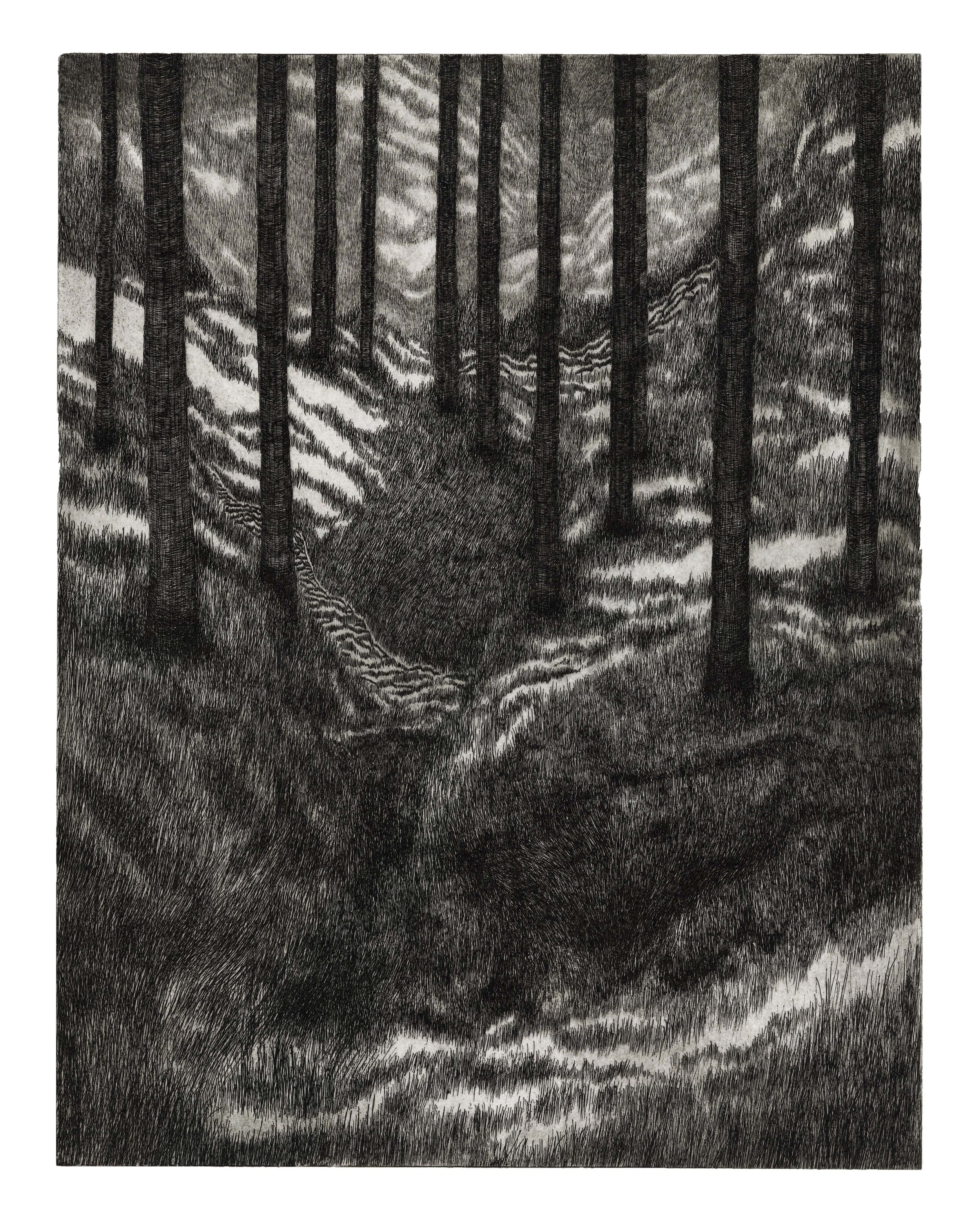   The Build   Intaglio, chine colle  11 × 15 inches  2025 