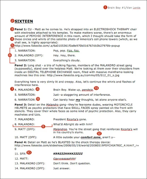 How to Easily Format a Comic Book Script — Kenny Porter