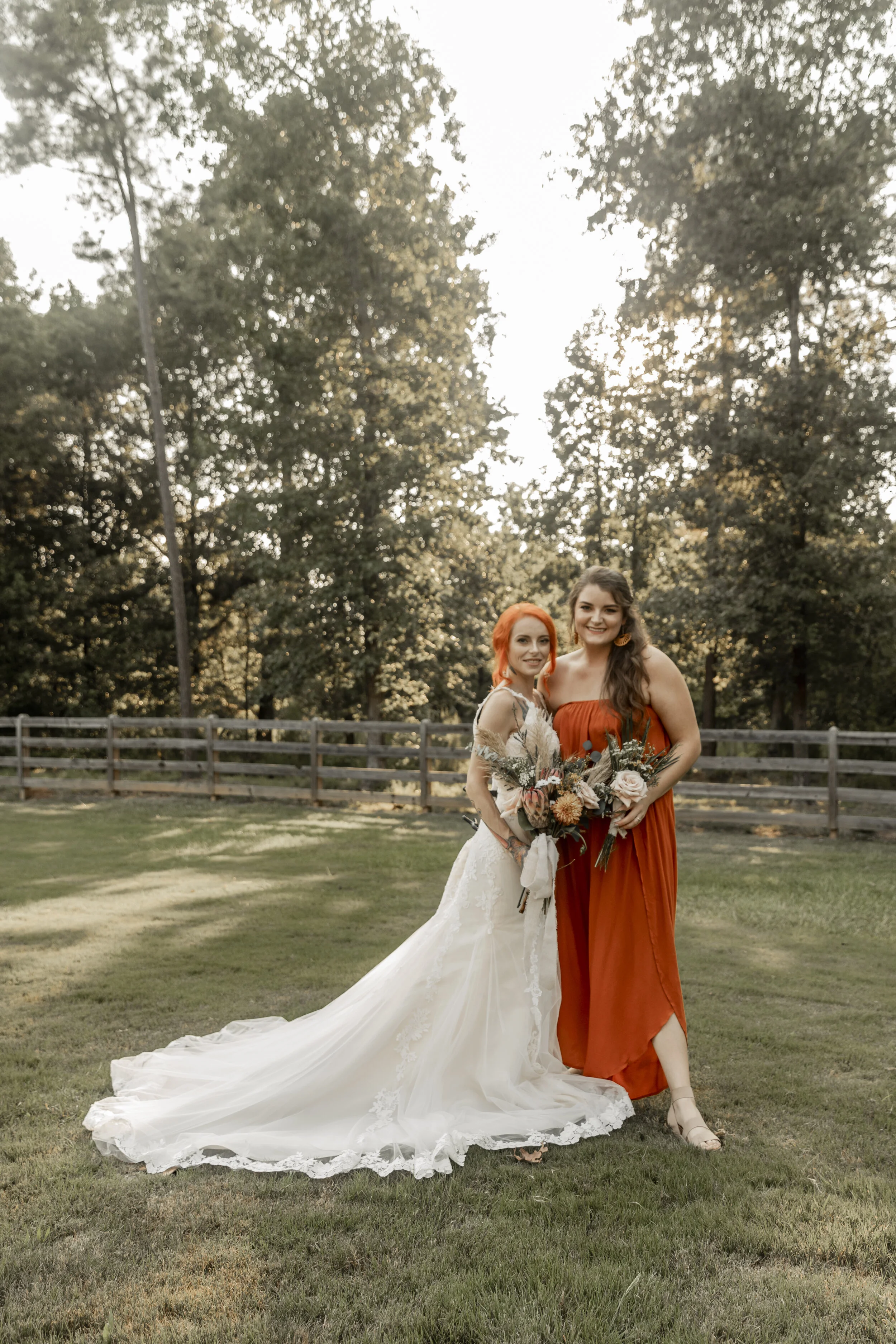 Wedding Photographer: EE Photog // Venue: Heartwood Acres // Bridal Gown: Atlanta Street Bridal Company // Hair & Makeup: Make-up by Carlyn // Cake: CakeDacious // Invites: Tiger Lily Invitations // Wooden Signage + Vow Books: Mission Heart Designs // Floral Designer: Your Best Guest Weddings and Events // Decor: Your Best Guest Weddings and Events // Jewelry & Non-Bridal Clothing: Dani Rae & Co . // Wedding Bands, Hair Piece, Garter: Amazon // Bride & Groom: Amy and Ross Langwa