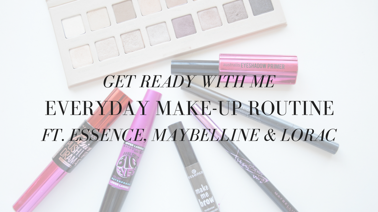 Grwm Everyday Make Up Routine Ft Essence Maybelline Lorac Le Wendy