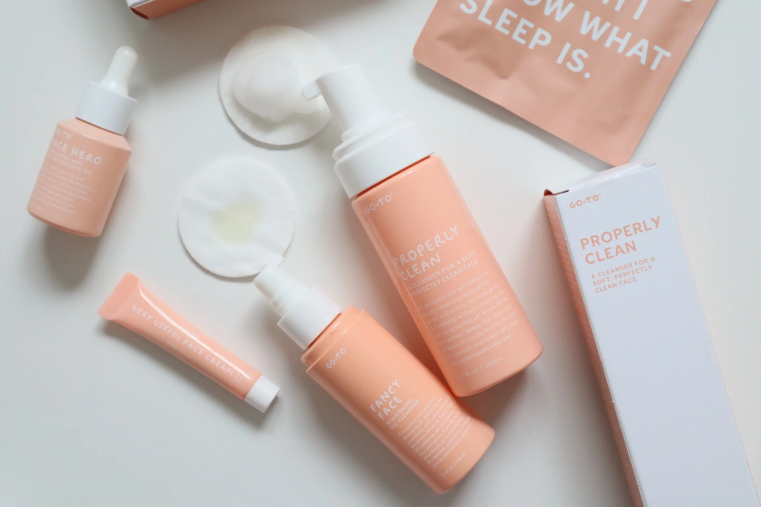 go to skincare oil cleanser