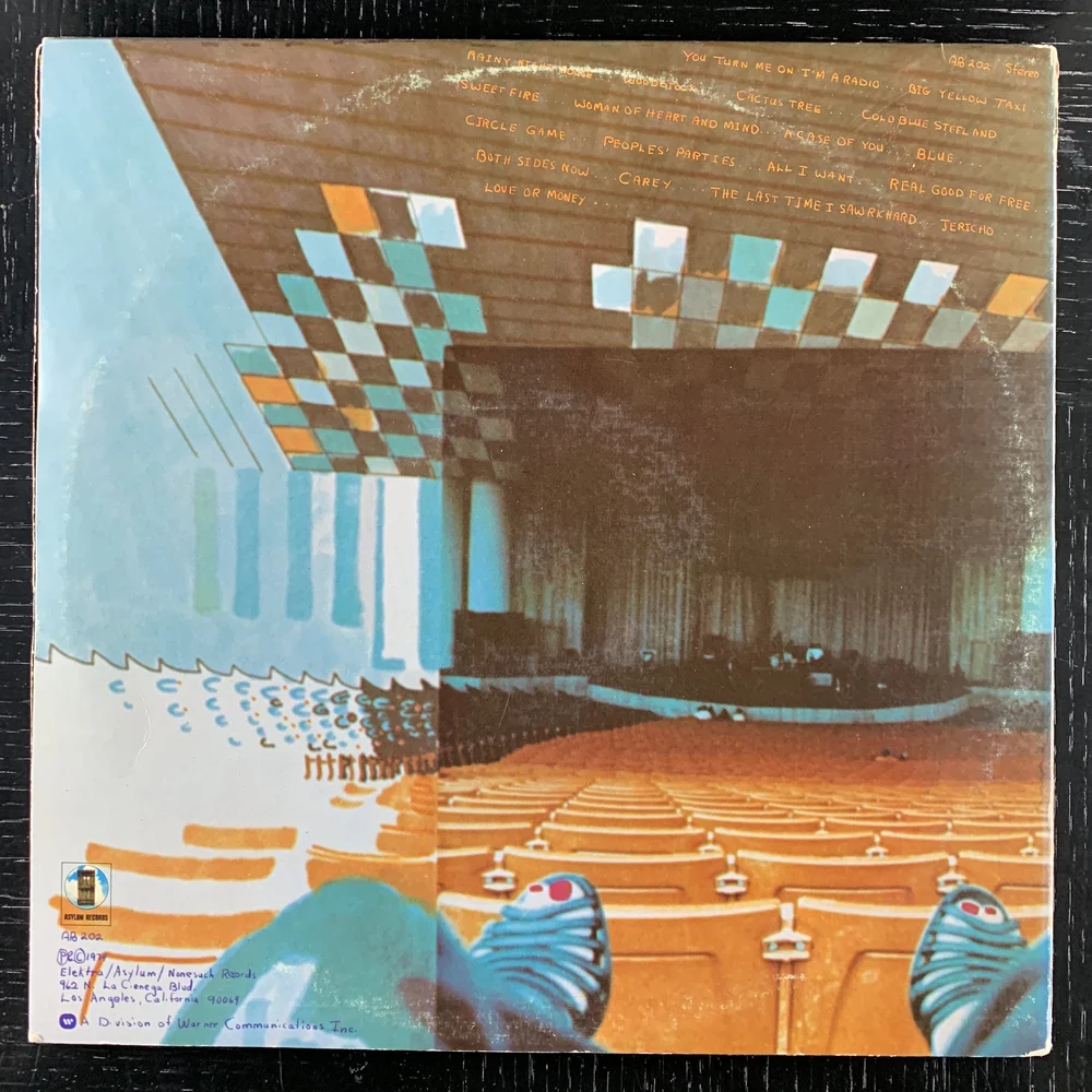 Joni Mitchell & The L.A. Express ‎– Miles Of Aisles — Muse Lightning