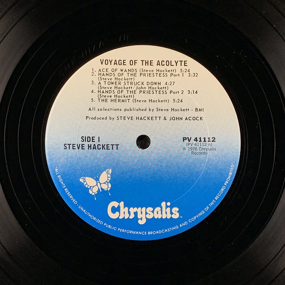 Steve Hackett - Voyage of the Acolyte — Muse Lightning