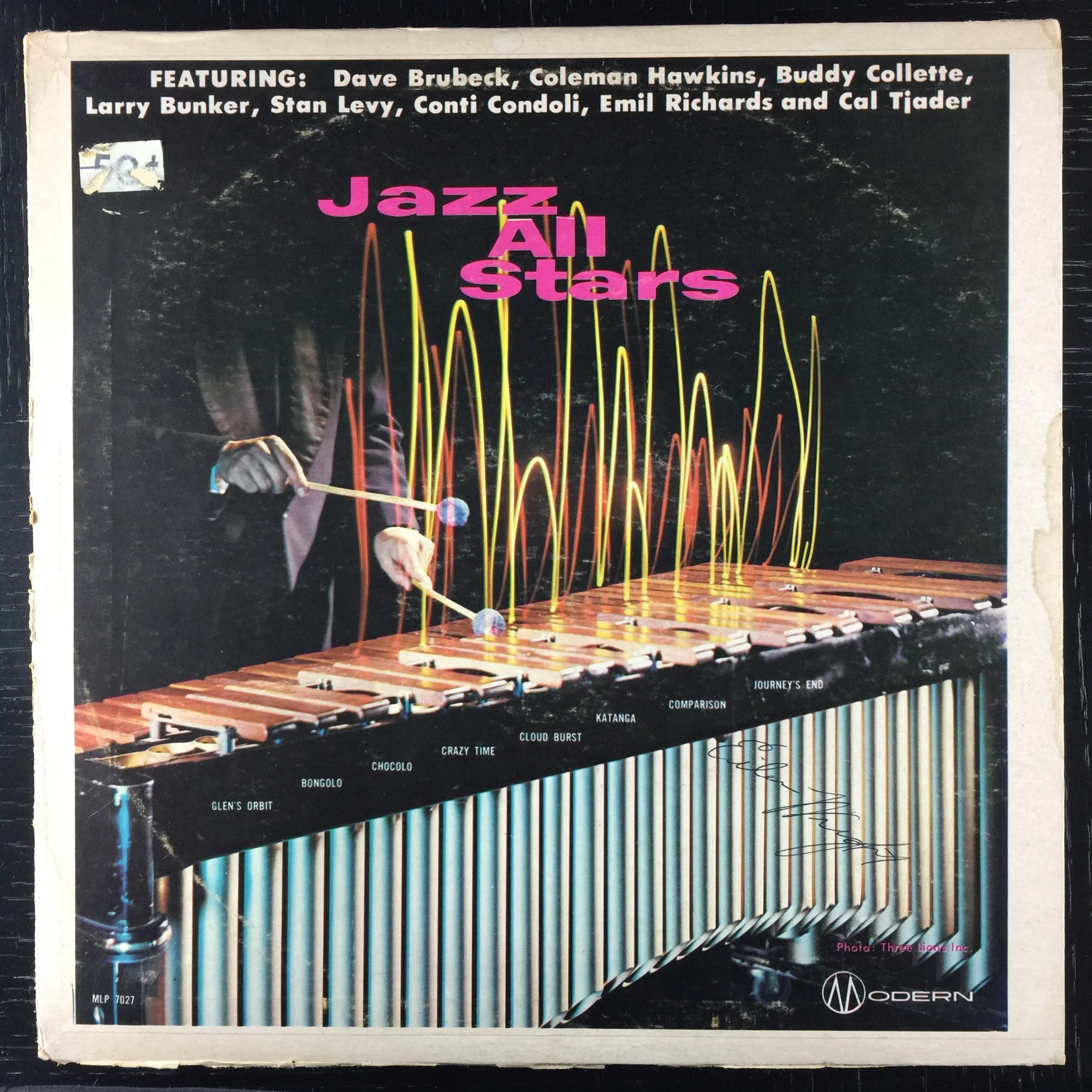 Dave Brubeck, Coleman Hawkins, Buddy Collette, Larry Bunker, Stan Levy, Conti Condoli, Emil Richards, Cal Tjader ‎– Jazz All Stars