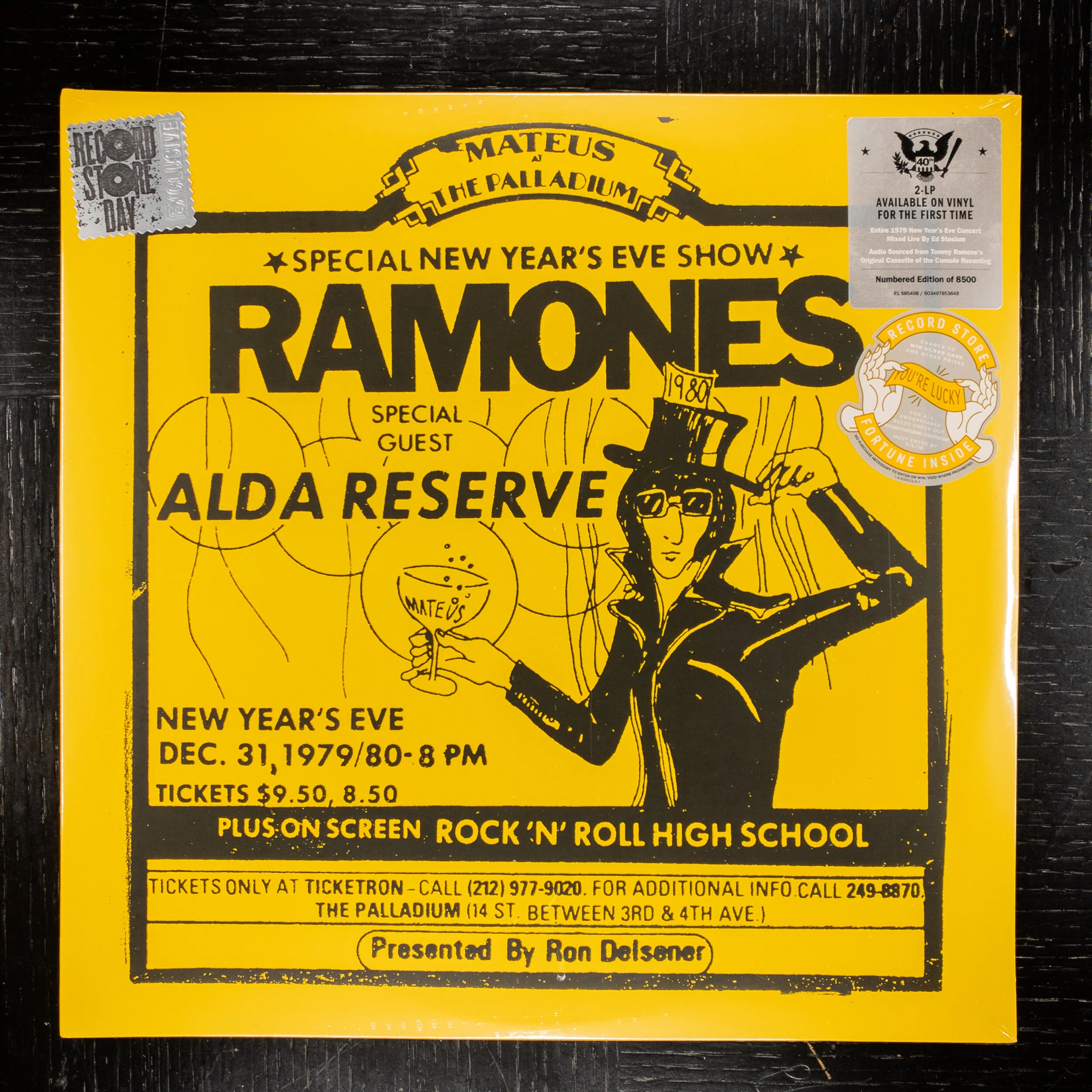 Ramones ‎– Live At The Palladium, New York, NY (12/31/79)