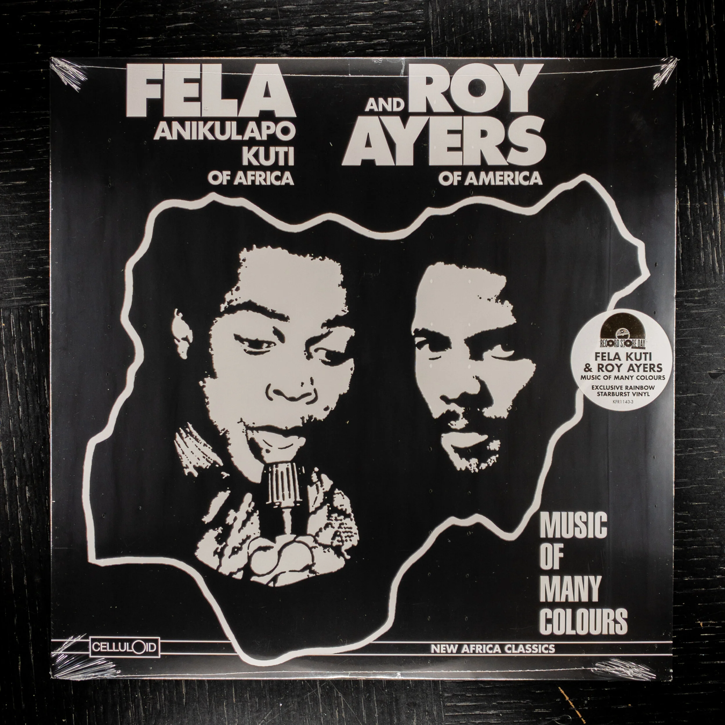 Fela Anikulapo Kuti And Roy Ayers ‎– Music Of Many Colours