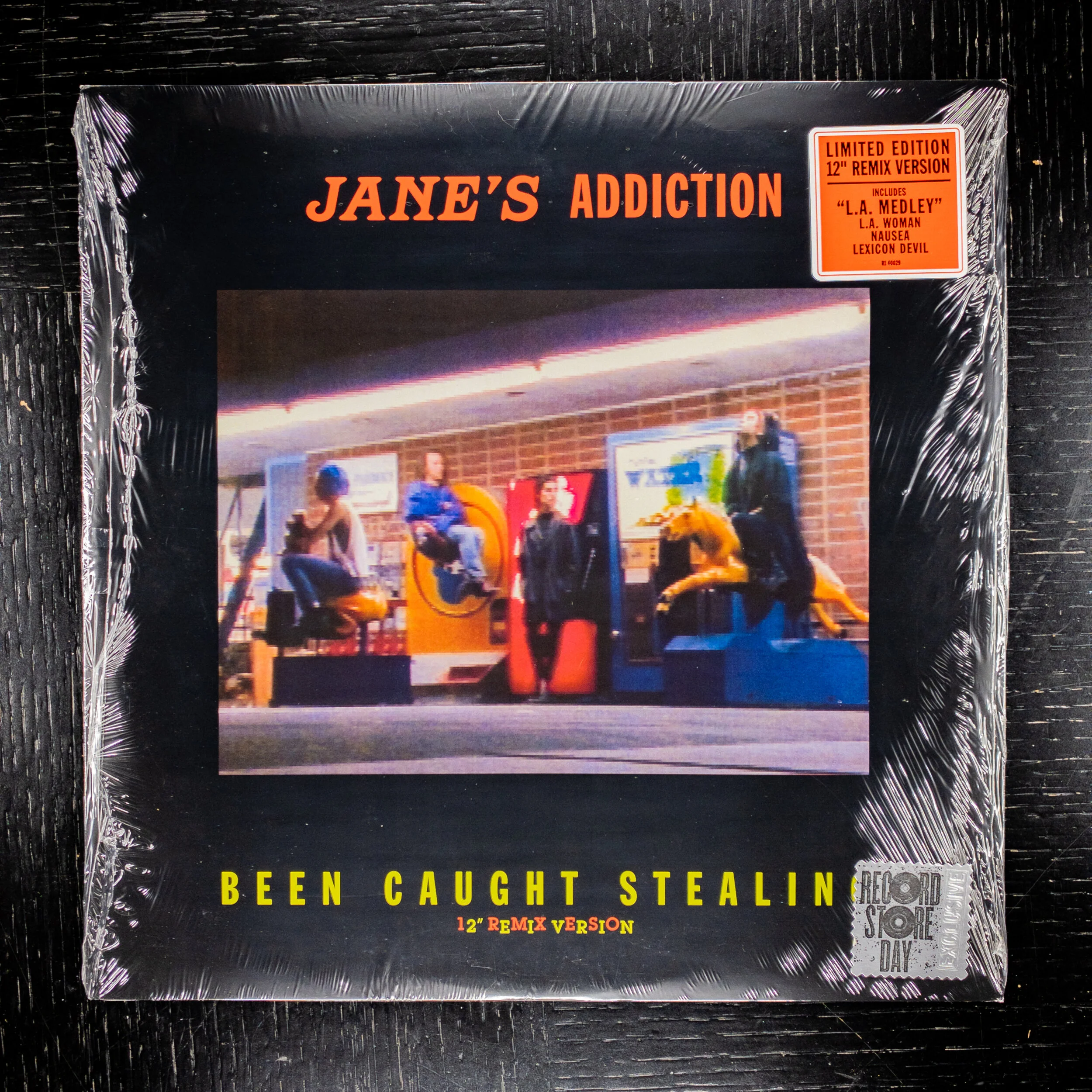 Jane's Addiction ‎– Been Caught Stealing (12" Remix Version)