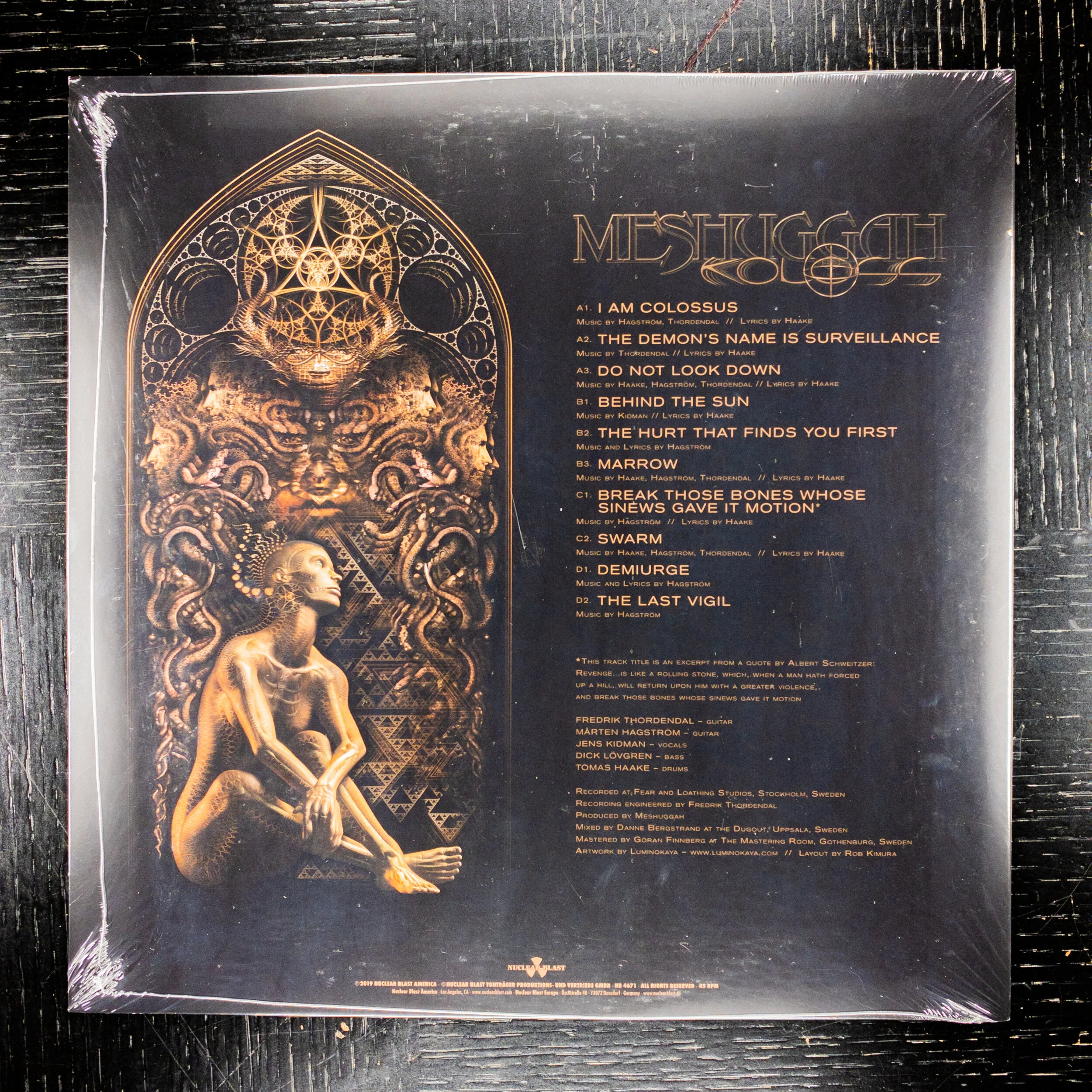 Meshuggah ‎– Koloss — Muse Lightning