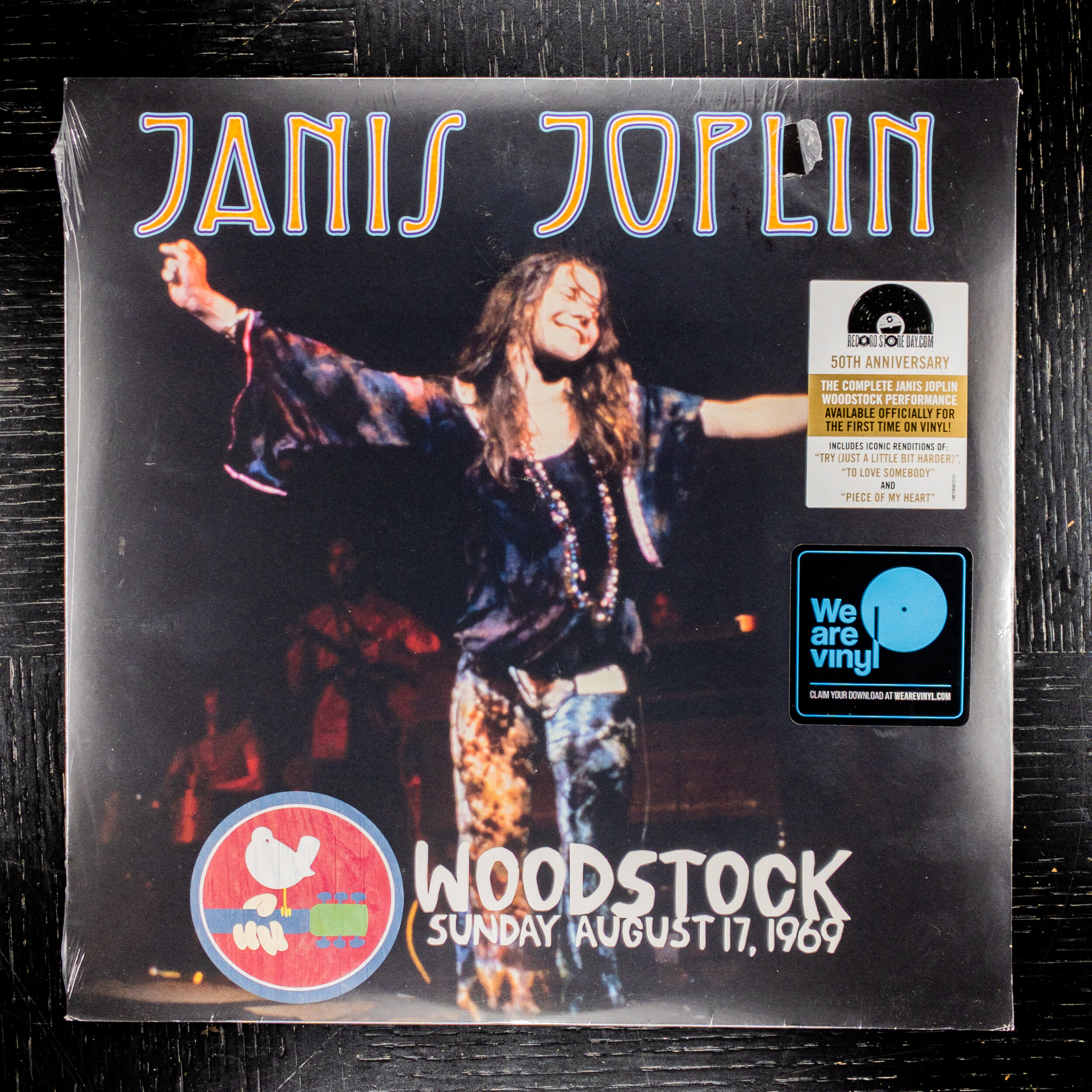 Janis Joplin ‎– Woodstock Sunday August 17, 1969
