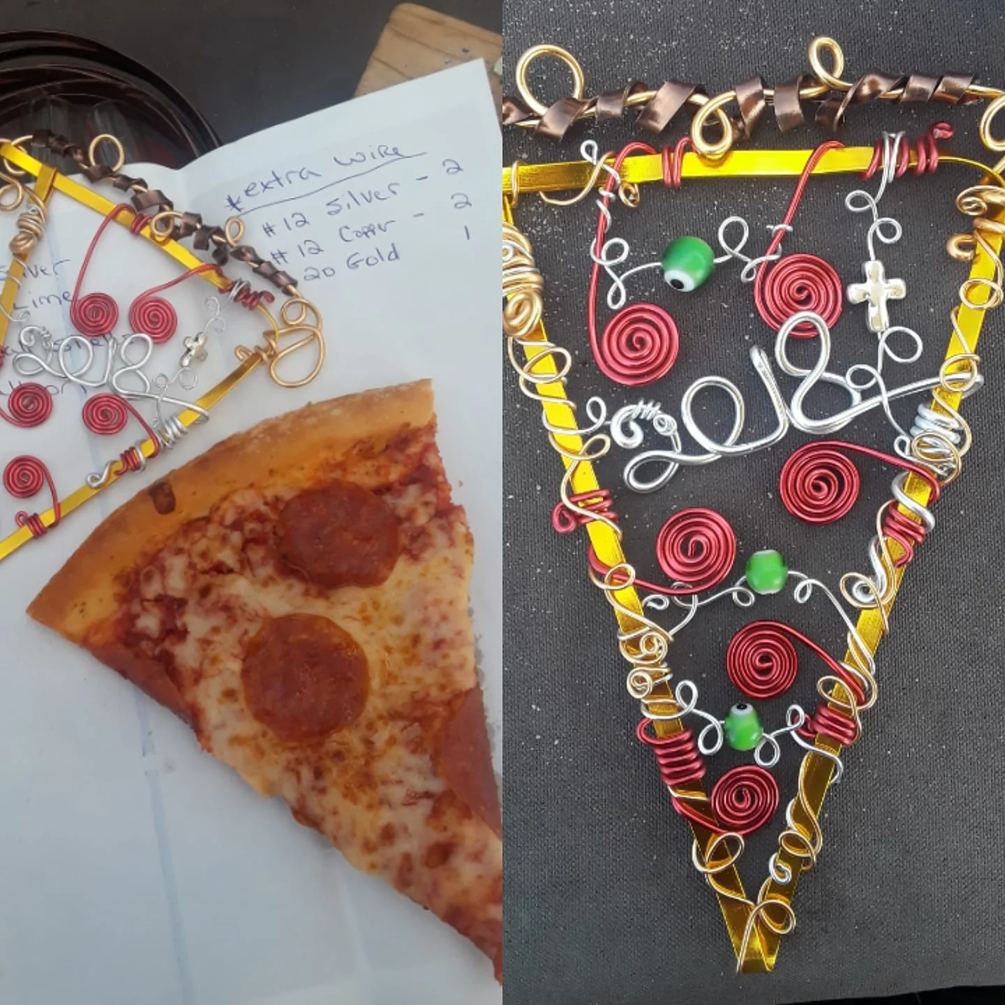 Pizza Slice Ornament