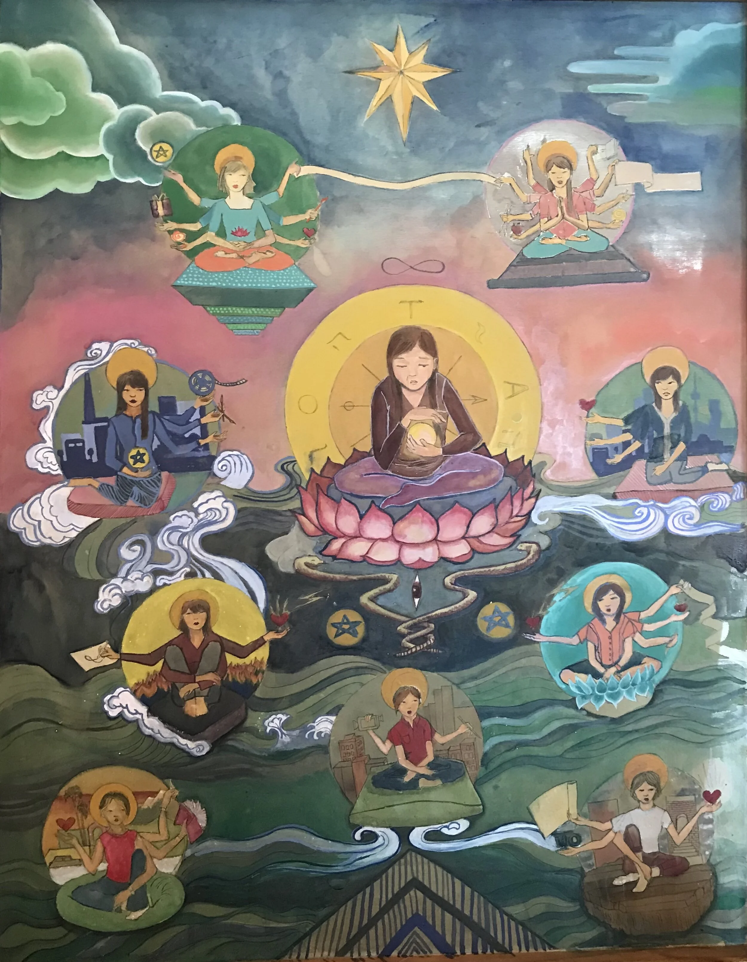 Looking for a Job and a New Painting
