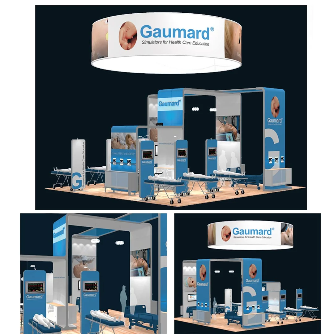 Gaumard 30x30 booth