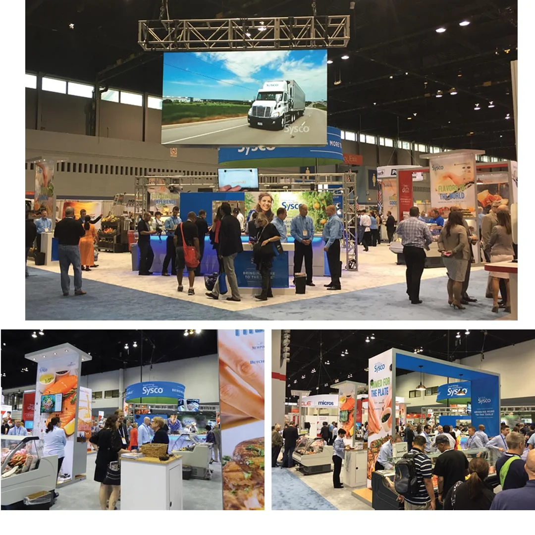 Sysco 70x100 booth