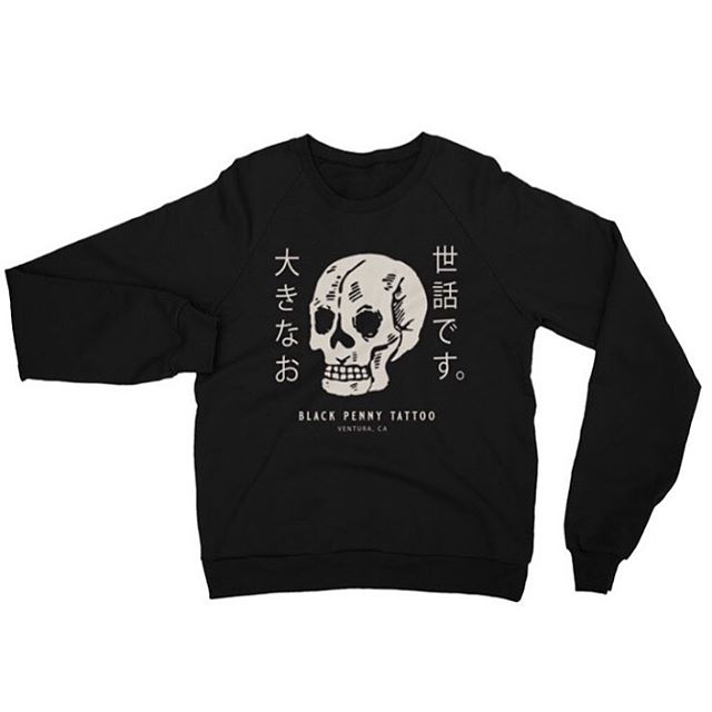 New crew neck who dis? Available on the site blackpennytattoo.com