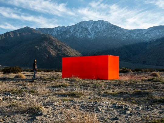 "Specter" by Sterling Ruby for Desert X 2019 (Photo: Lance Gerber/Courtesy the artist and Desert X)