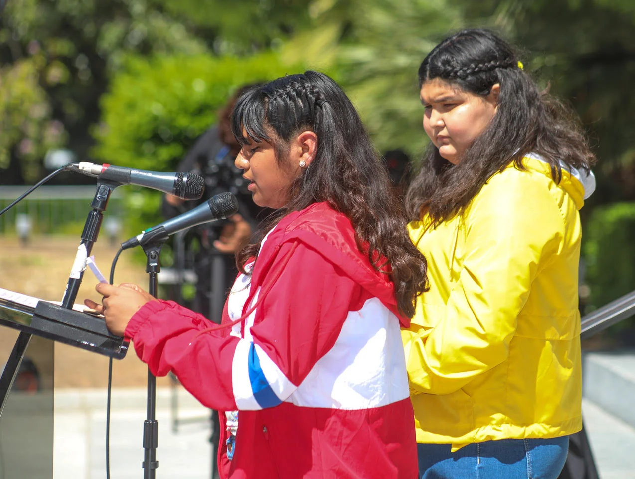 Students from San Diego Youth Symphony and San Diego Opera