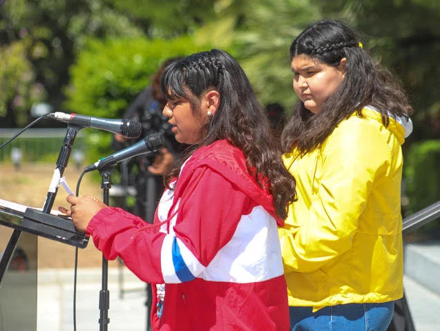 Students from San Diego Youth Symphony and San Diego Opera
