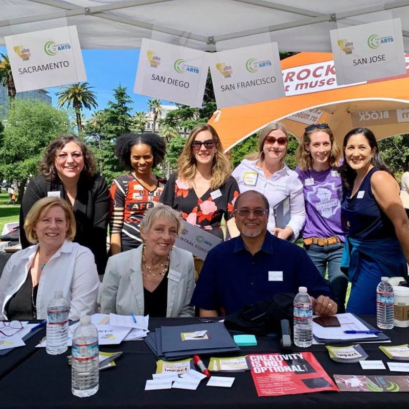 CFTA board members and Delegate Captains Back row: Sofia Klatzker, Keasha Dumas Heath, Jennifer Laine, Eliza Tudor, Jennifer Kane, Rachel Osajima Front row: Jody Arbuckle Ulich, Victoria Hamilton, Ron Muriera