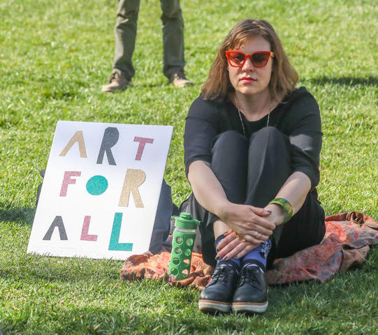 Arts Advocacy Day participant