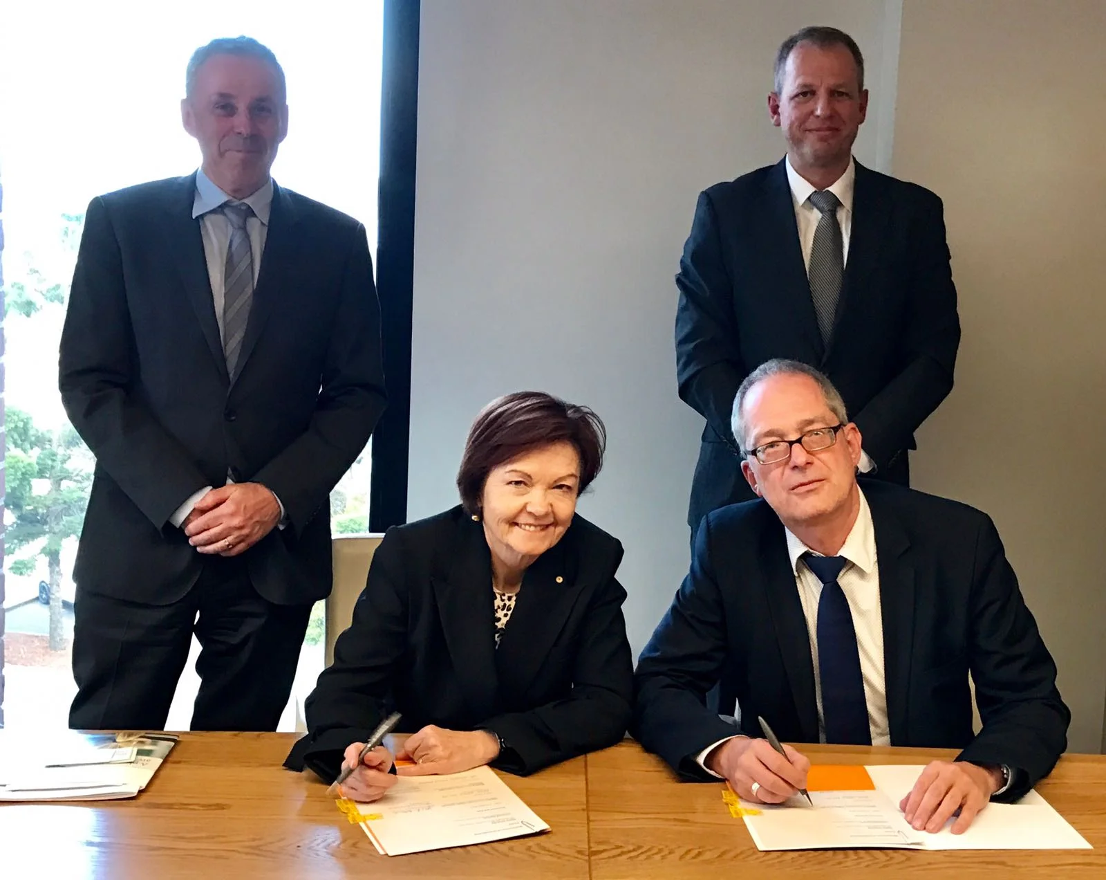 UBT Officials sign MOU with Deakin University