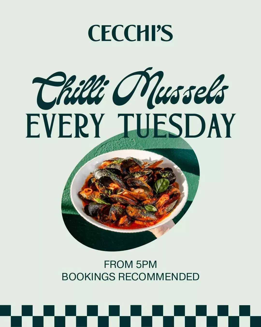 Cozze Tuesday&rsquo;s ❤️
Your new Tuesday night tradition is here! Cozze (that&rsquo;s mussels, Italian-style) served hot with garlic, chilli and pomodoro for just $23! 

Every Tuesday | Bookings from 5pm
Hit the link in bio!