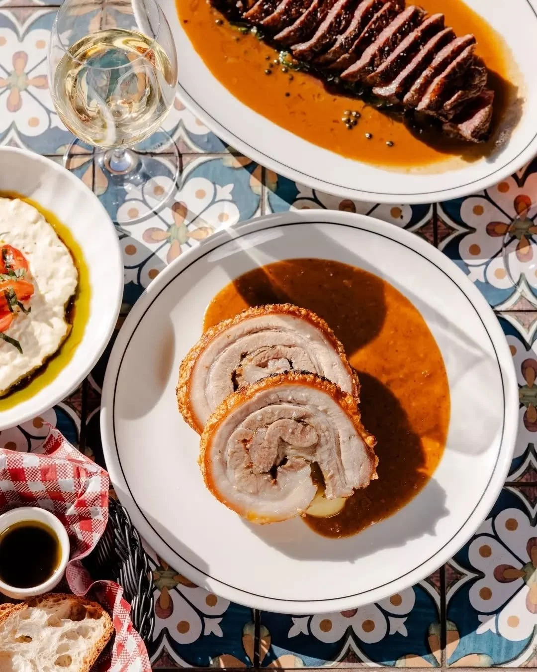 You bring the company, we&rsquo;ll bring the porchetta. Thursdays at Cecchi&rsquo;s.

Available from 5pm till sold out | Book via website