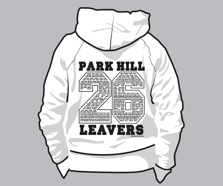 class of 2026 leavers hoodie design template