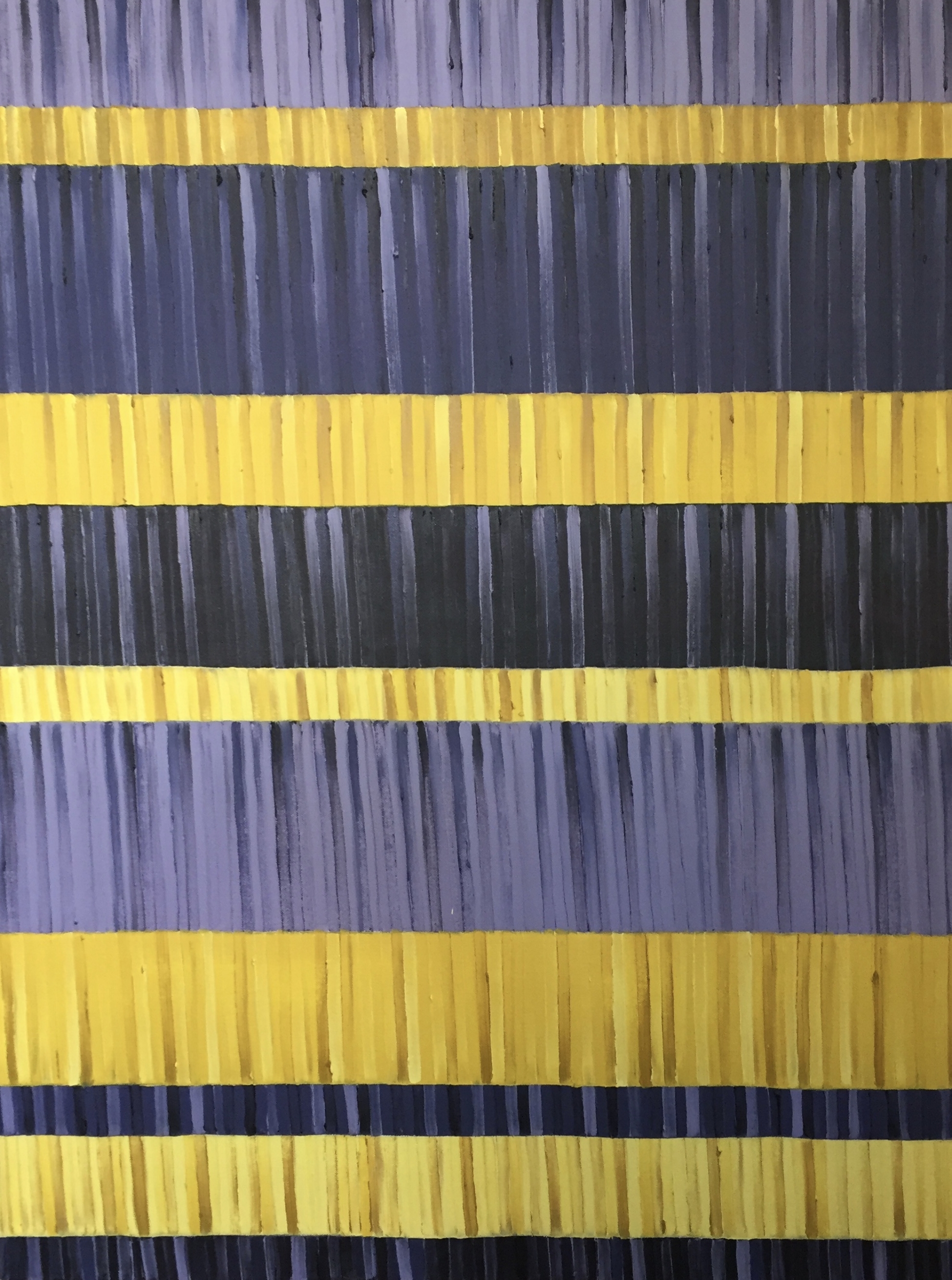 Purple and Yellow, oil on canvas, 76 x 91cm, 2009