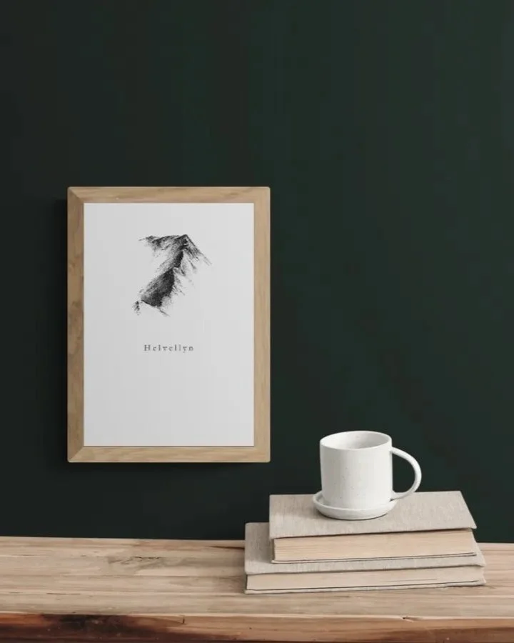 Lake District Helvellyn Print
