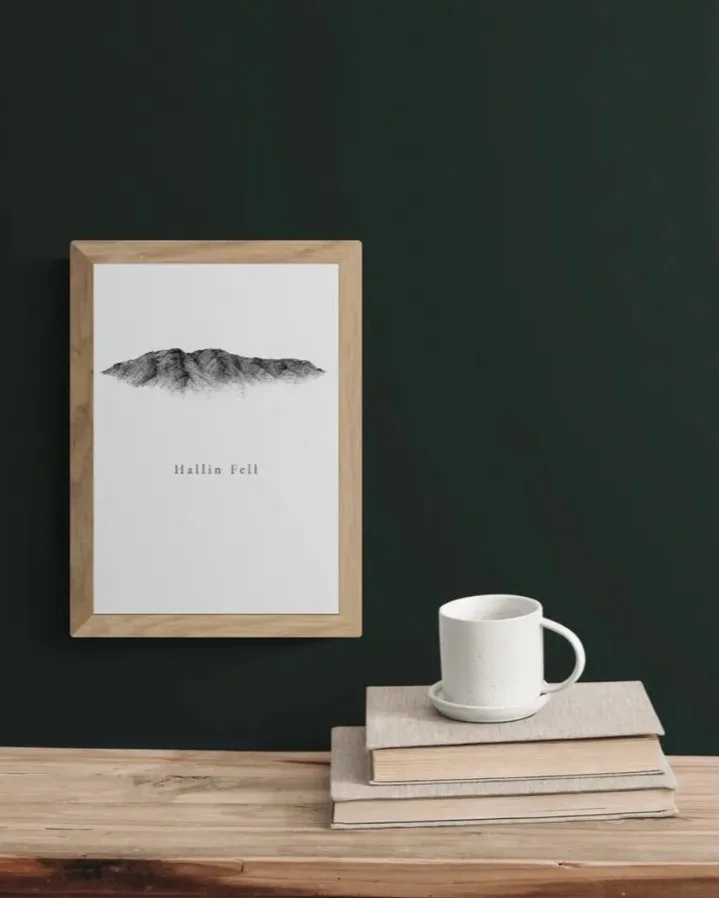 Lake District Hallin Fell Print