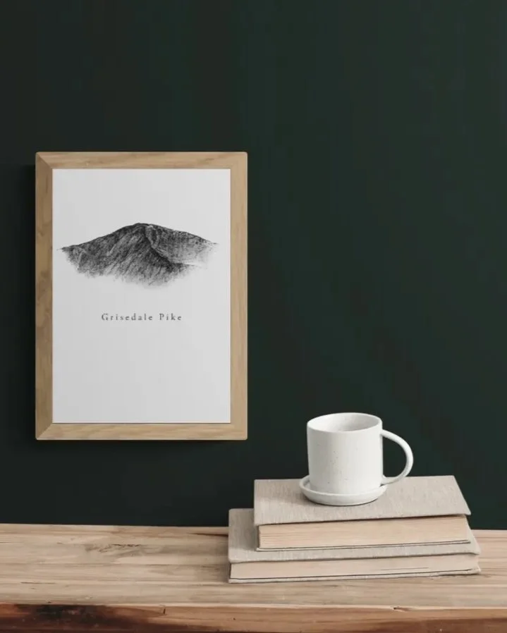 Lake District Grisedale Pike Print