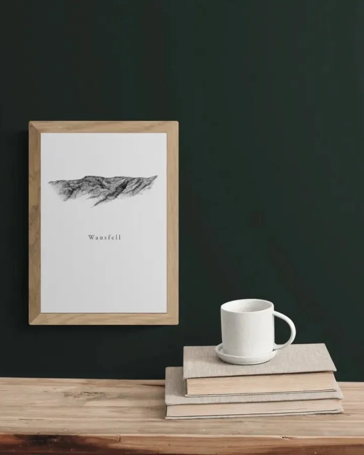 Lake District Wansfell Print