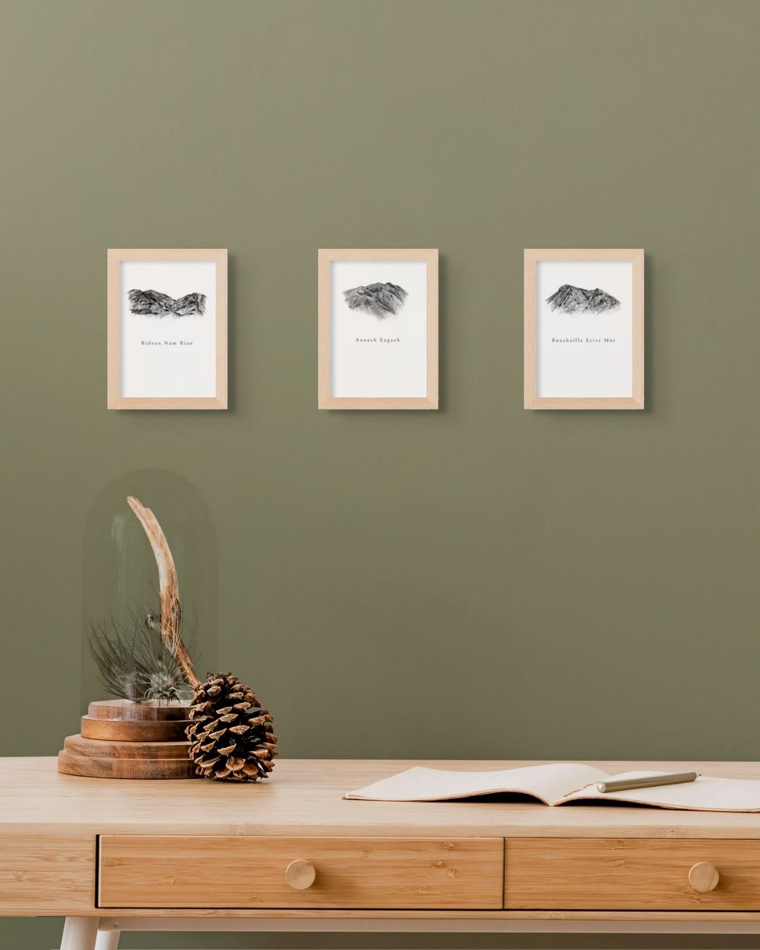 scottish cards three framed .jpg